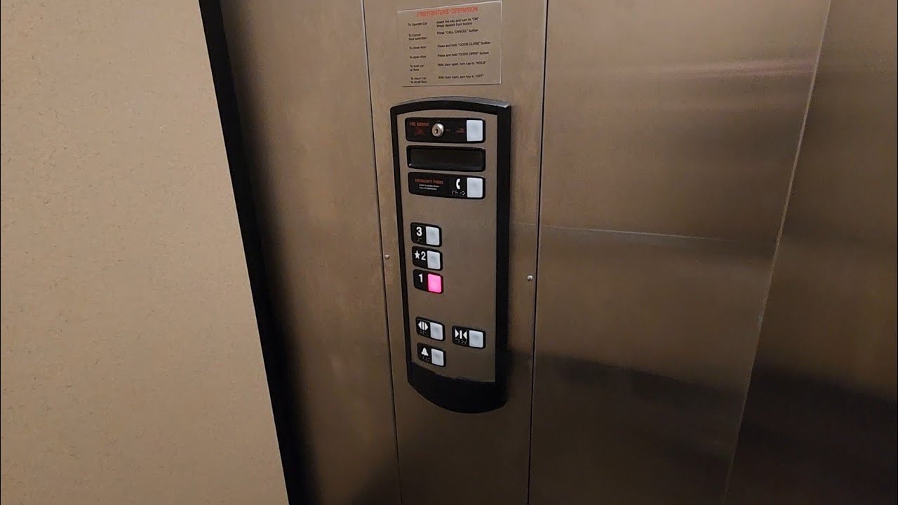 Schindler 330A Hydraulic Elevator @ White Library, Spring Arbor University
