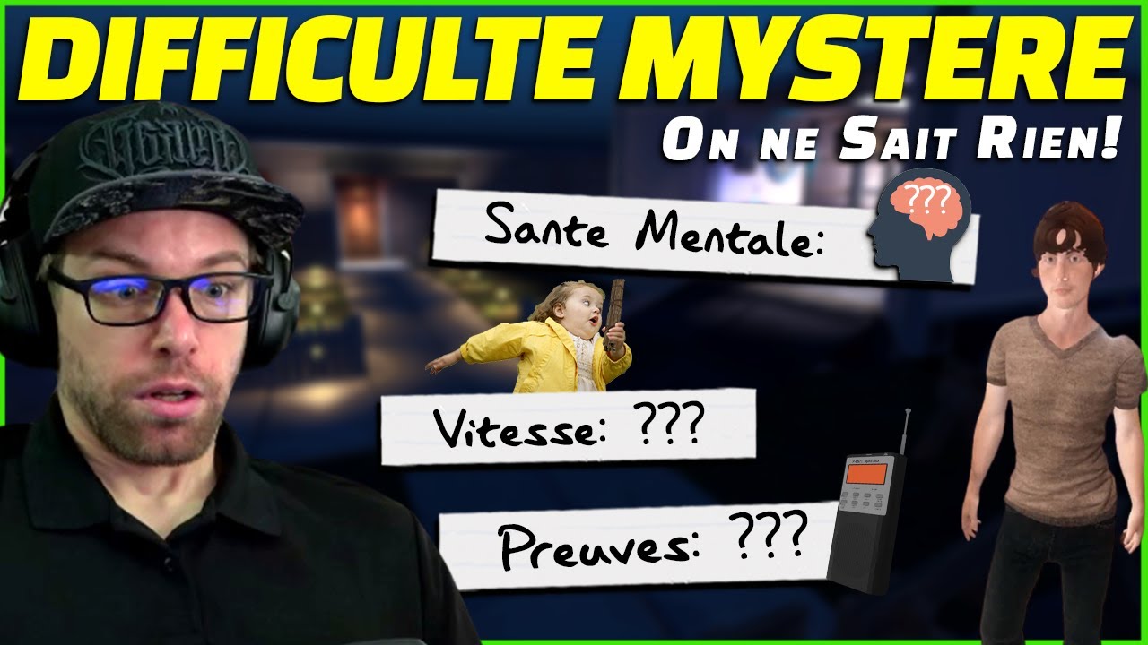 On ne sait rien de la Difficulté Ft. Mamanovitch | Difficulté Mystère - Phasmophobia FR