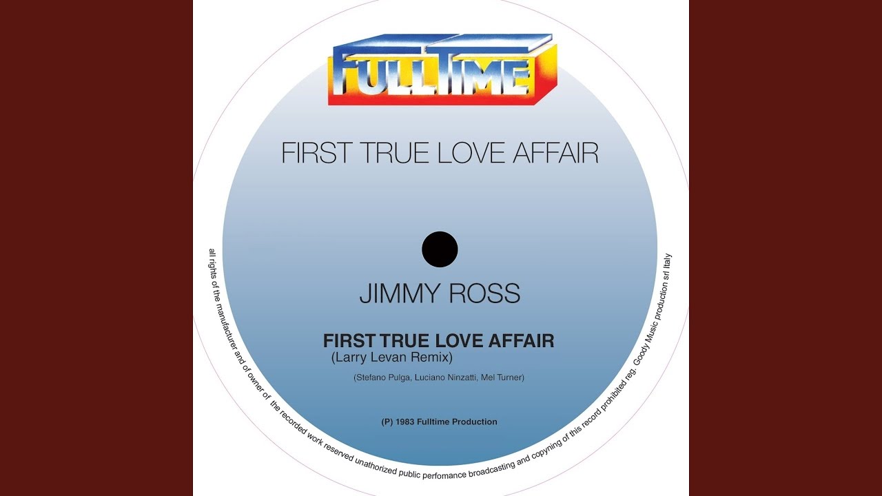 First True Love Affair (Larry Levan Remix)