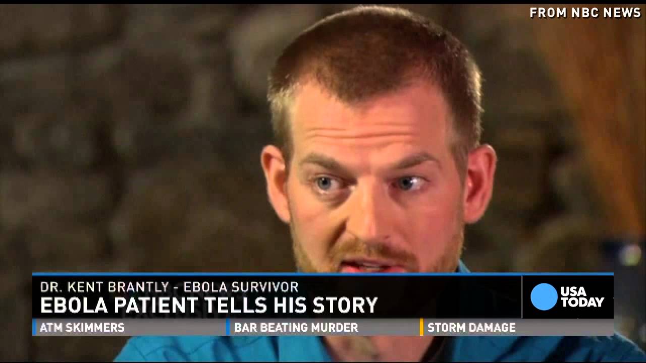 Ebola survivor Dr. Kent Brantly felt like he was dying