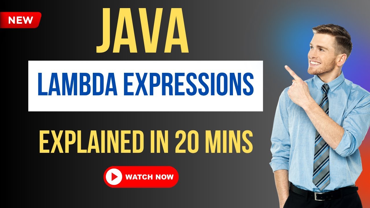 Объяснение лямбда-выражений в Java | Функциональное программирование на Java | Полное руководство...