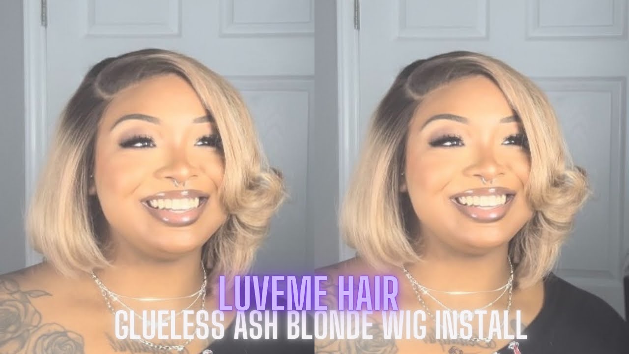 *MUST HAVE* BEST GLUELESS WIG EVER | INSTALL, CUT, AND STYLE WITH ME ft. LUVME HAIR | BLACK FRIDAY