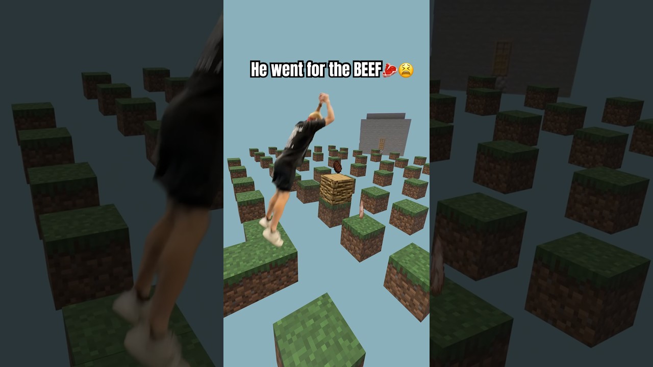 Real MINECRAFT PARKOUR