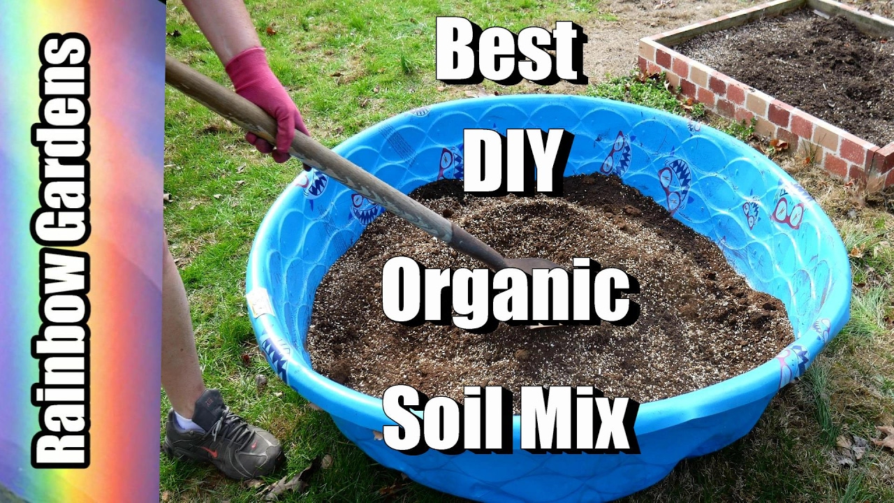 DIY The Best Organic Soil - How to Make Square Foot Garden Soil Mix / Mel's Mix