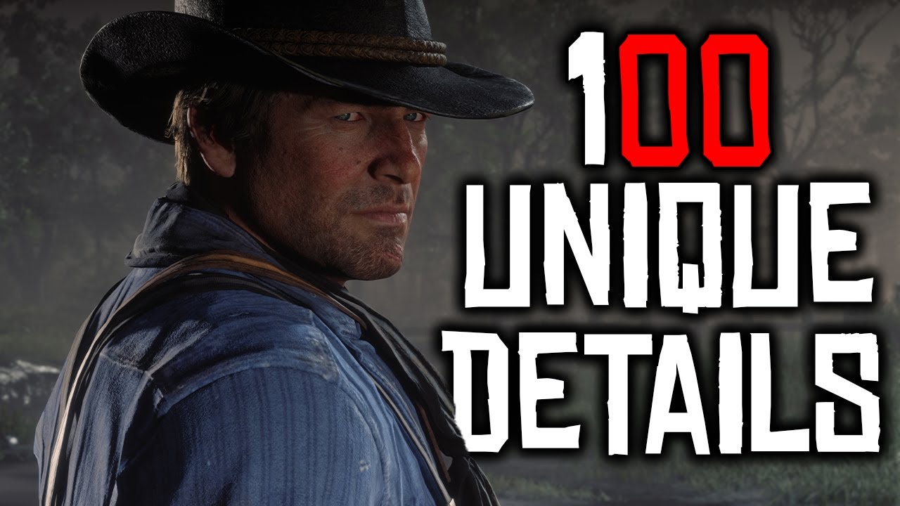 100 Unique Details In RDR2!