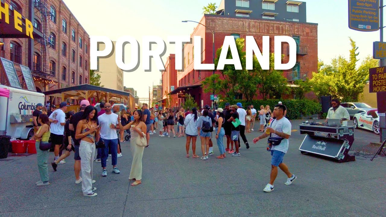 Pearl District 🇺🇸 Walk PORTLAND 2023