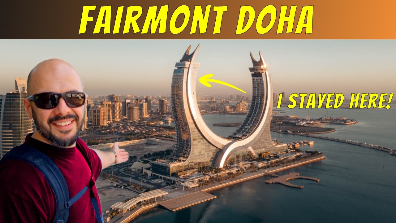 Staying In Qatars Most Iconic Building! The Fairmont Doha Review!