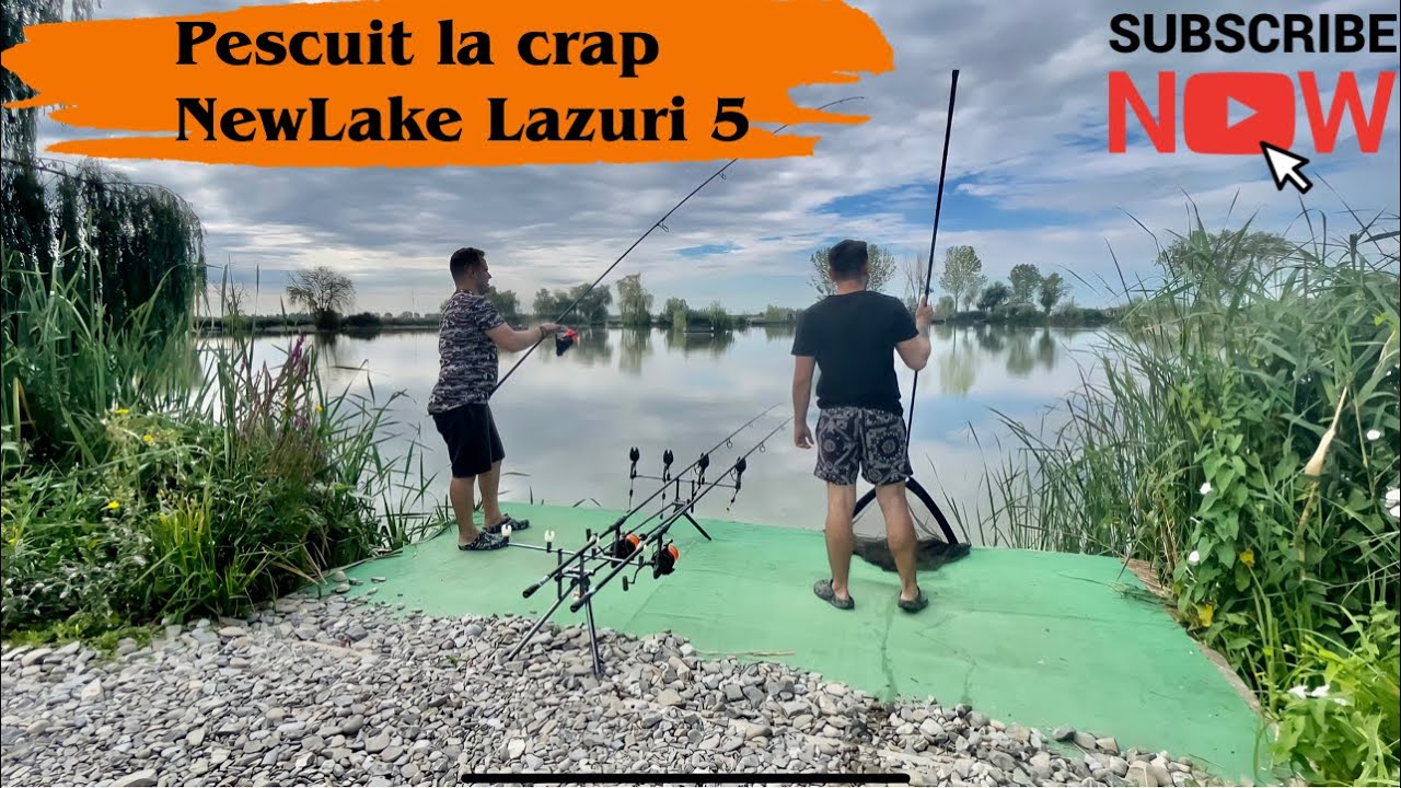 Pescuit la crap/Prezentare locatie - NewLake Lazuri 5 - Scurt review cobra/baston nadire Hakuyo