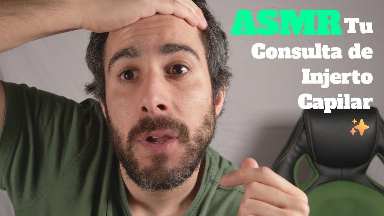 ASMR Roleplay Clínica de Injerto Capilar | Susurros Cercanos y Exploración Relajante