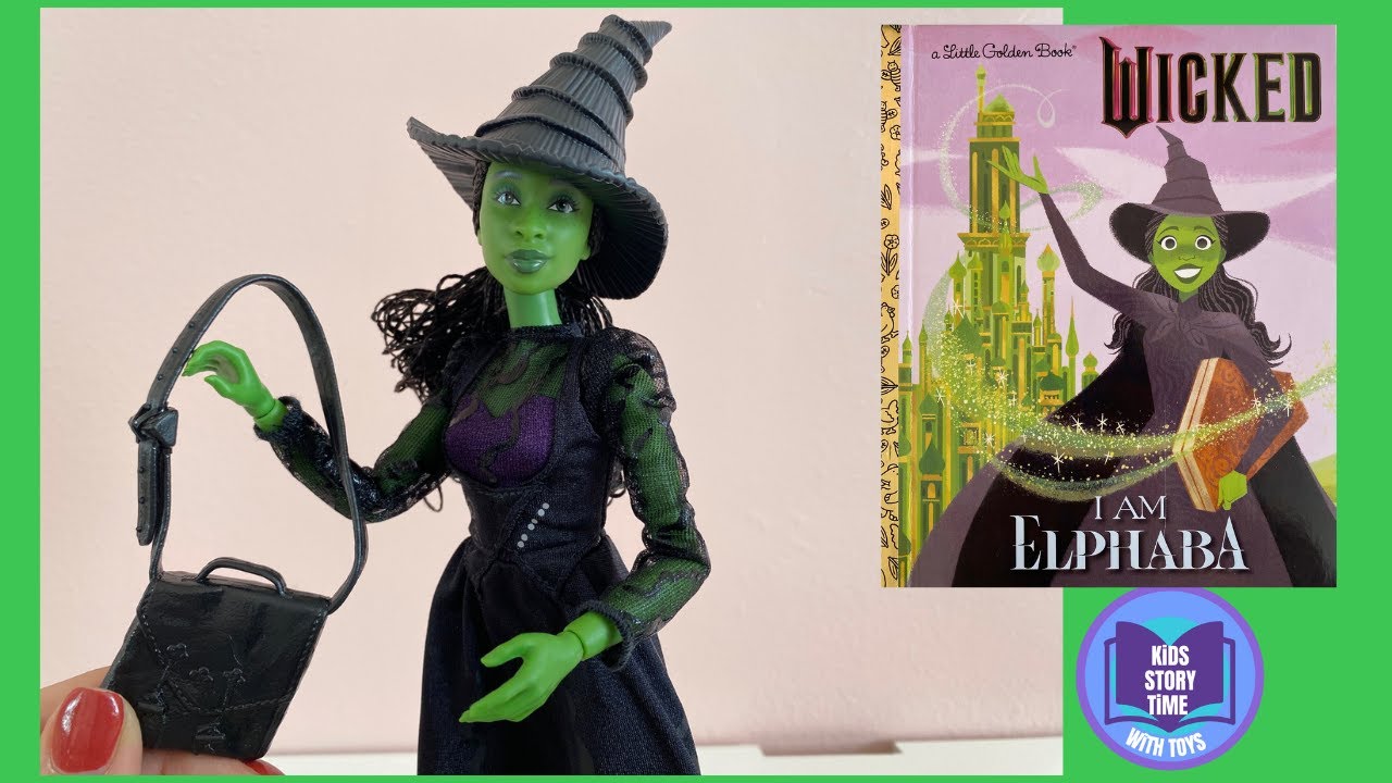 Wicked Movie Toys: Elphaba Storytime for Kids