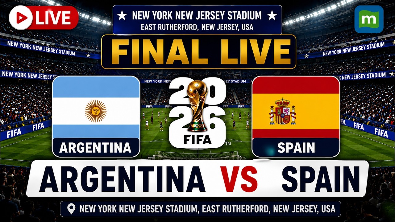 🔴FIFA World Cup 2026 Final LIVE: Argentina vs Spain LIVE | Messi vs Yamal | ARG vs ESP LIVE Football
