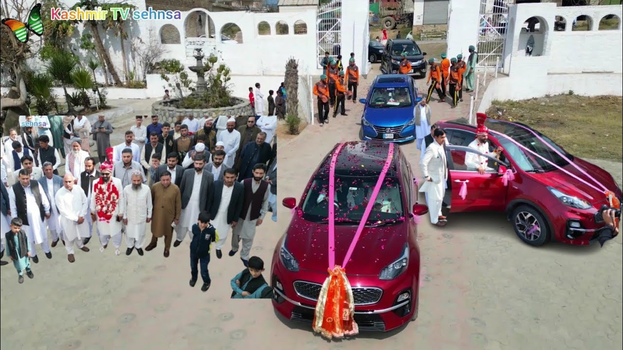 Imran Shabir Wedding View From Drone  Part 1 || Kashmir TV sehnsa
