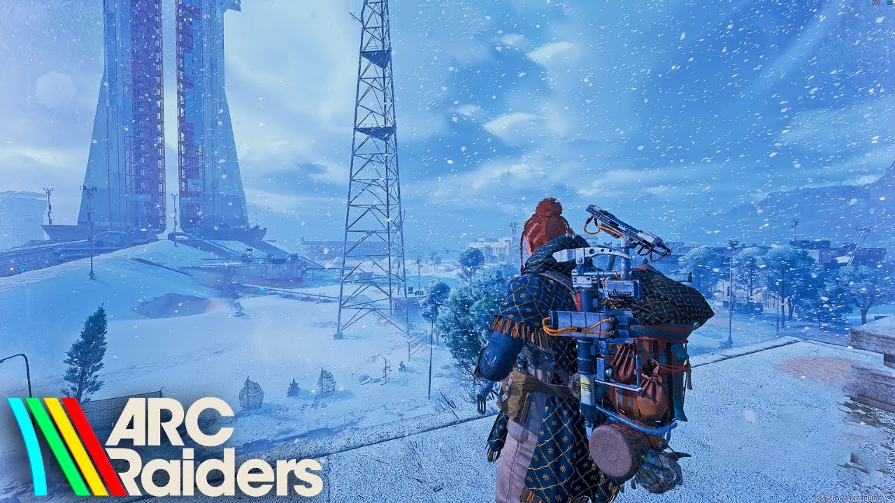 SOBREVIVENDO SOLO na NEVE de ARC RAIDERS ( COLD SNAP UPDATE 1.7.0)