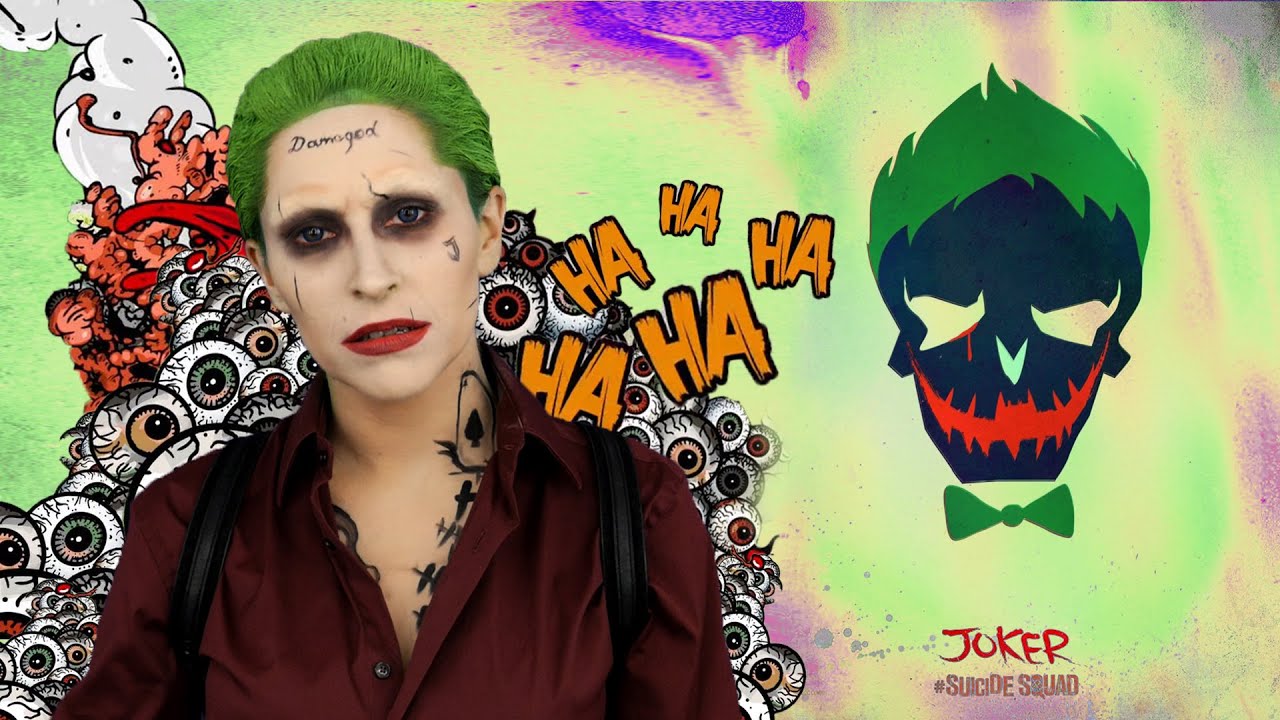 Suicide Squad : Joker / Make up Tutorial /Legion Samobójców : Joker