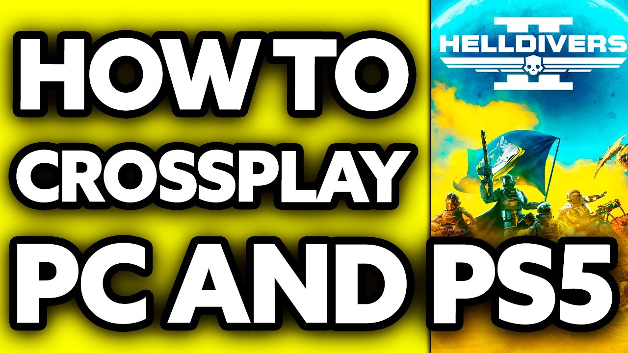 How To Crossplay Helldivers 2 PC and PS5 (2025)