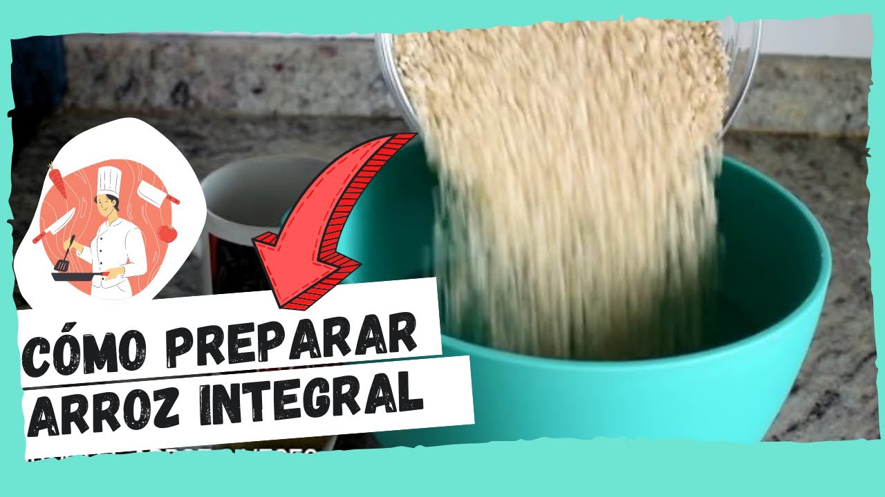Cómo hacer ARROZ INTEGRAL 😍 | Queda (PERFECTO y SUELTO) 🍚