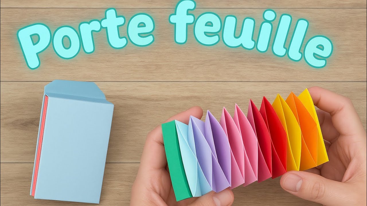 FAIRE un PORTEFEUILLE en PAPIER | DIY ORIGAMI