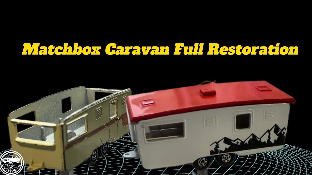 Complete Restoration of a Caravan | From Missing Parts to Full Detail & Decals