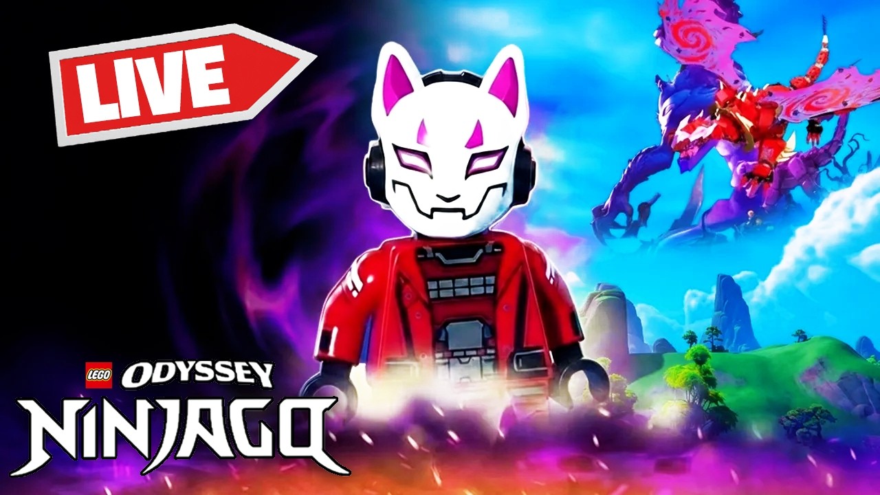 🔴LIVE | Preparing for NINJAGO UPDATE Part 2 in LEGO Fortnite!