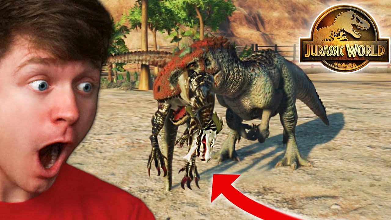 INDORAPTOR 2.0 vs INDOMINUS REX 2.0! - Jurassic World Evolution 2