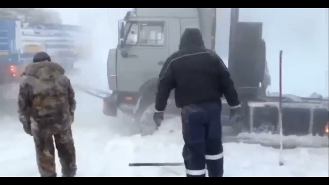 Winter roads! | North, Siberia!This is crazy!!! Compilation.