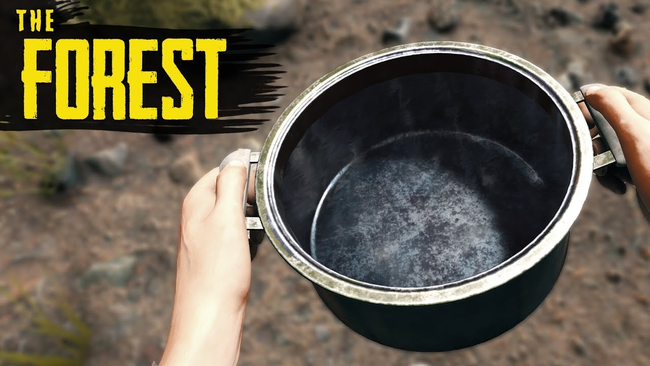 How to GET CLEAN WATER! The Forest Beginner's Guide