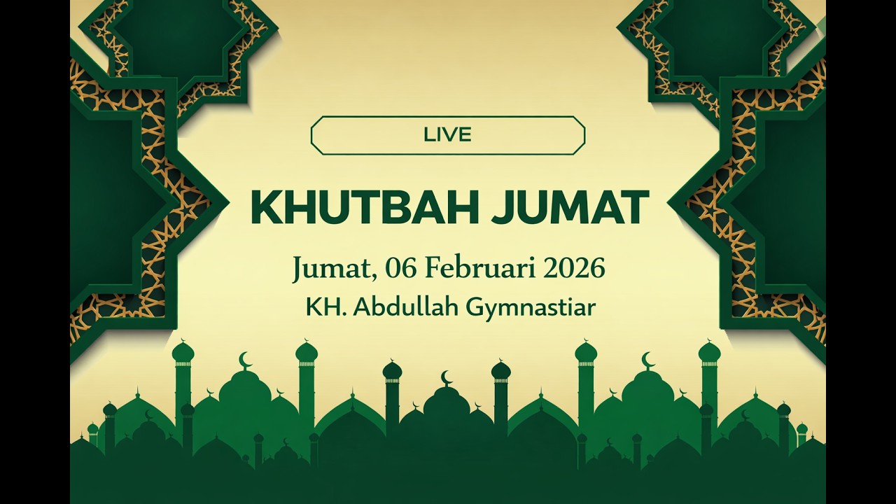 🛑LIVE Aa Gym, Khutbah Jum'at - | 06/02/2026