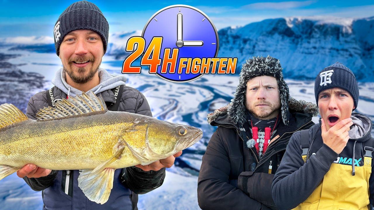 HUR M&Aring;NGA ARTER KAN VI F&Aring;NGA P&Aring; 24 TIMMAR &ndash; MITT I VINTERN?! 🧊🎣