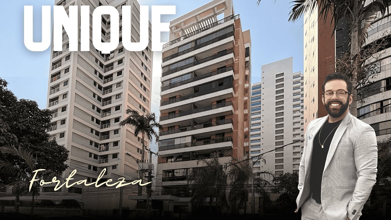 Apartamento 113m - Alto padrão em Fortaleza - Condomínio Unique 
