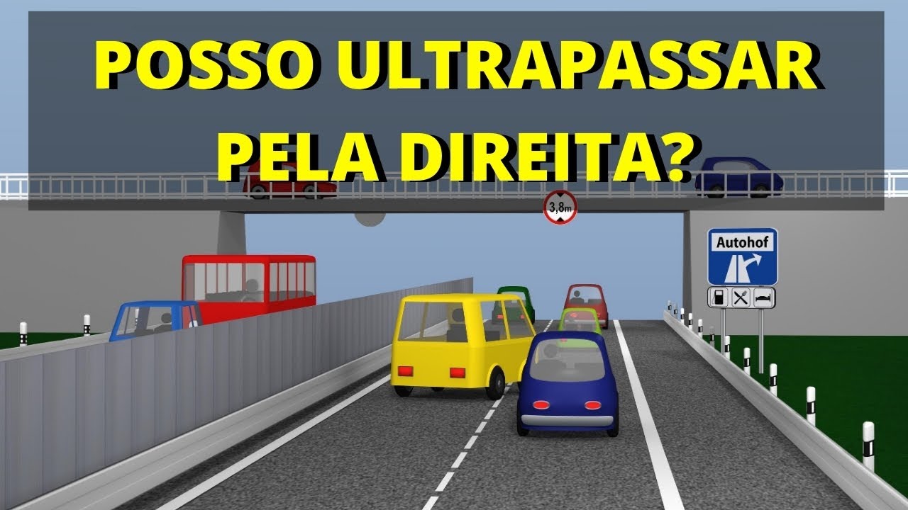 É permitido a ultrapassagem pela direita? Revelado!