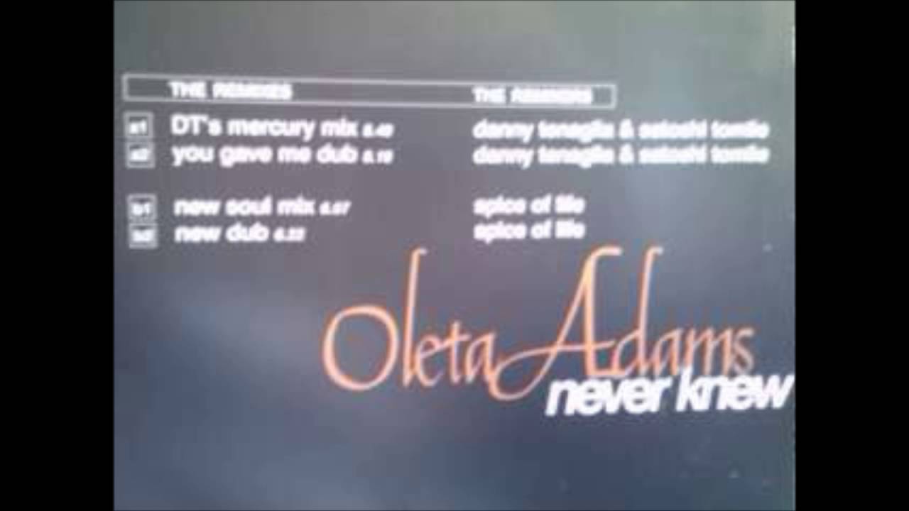 Oleta Adams - Never Knew (New Soul Mix)