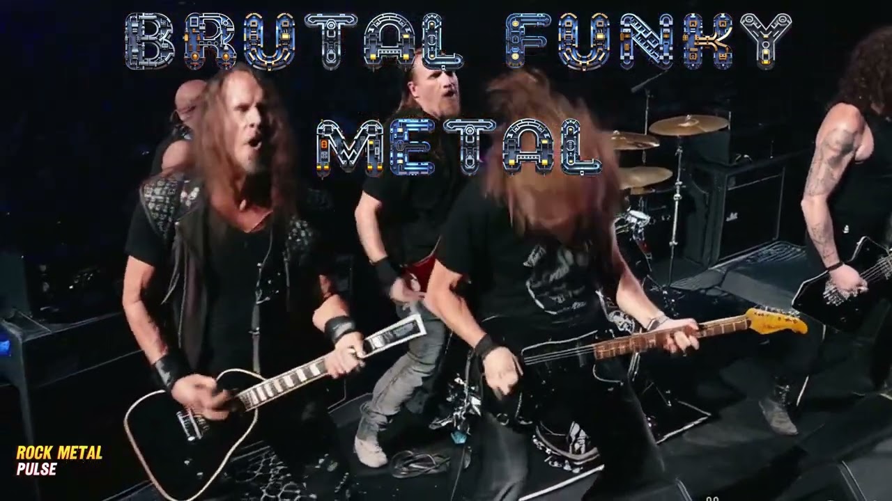 BRUTAL FUNKY METAL: Burn the Rhythm, Shatter the Melody | 1 HOUR - ROCK METAL PULSE