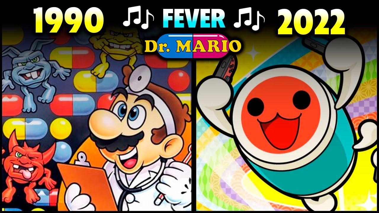 Evolution of Dr. Mario Music [Fever] (1990 - 2022) - All Versions (17)
