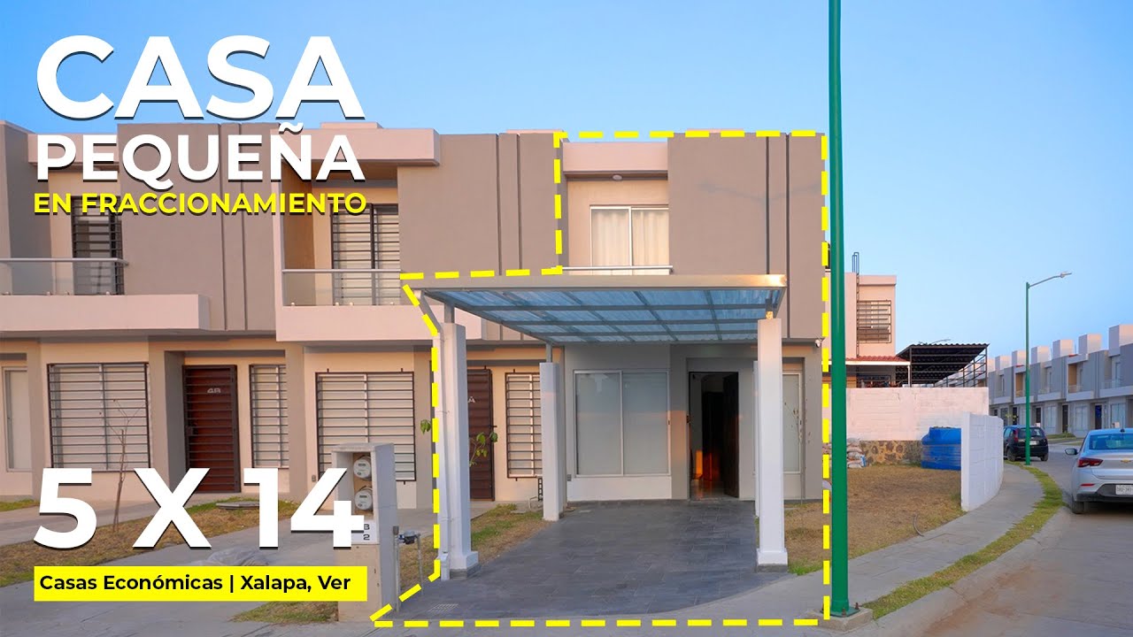 PEQUEÑA Y EFICIENTE CASA EN SOLO 125M2 | $1,570,000 -  Casas Económicas | Xalapa