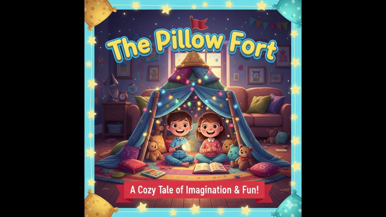The Pillow Fort: A Magical Indoor Adventure | Rolling Kitten TV