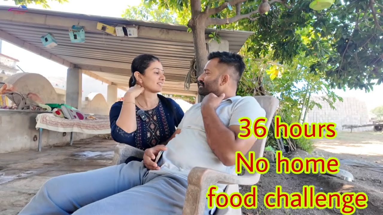 Sirf kheto ka khaana kha sakti hu me 36 hours challenge #24hourschallenge 
