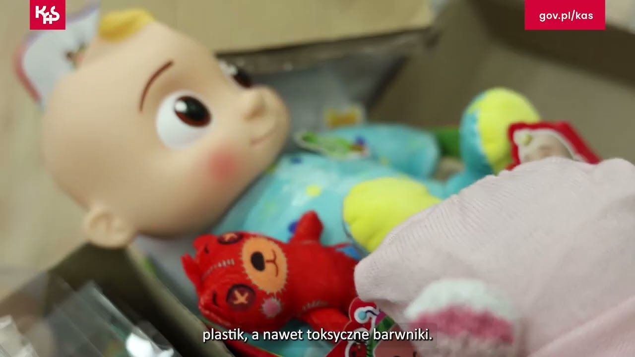 Bezpieczeństwo dzieci najważniejsze. KAS zatrzymała tysiące niebezpiecznych zabawek
