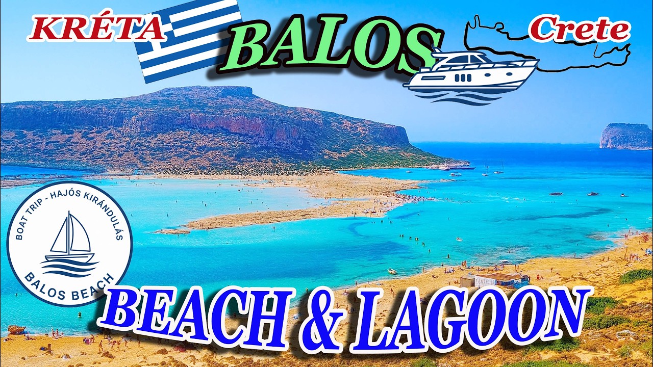 Is this the world's most beautiful beach?  Balos Lagoon Boat Trip (Crete) - Balos Lagúna Kréta (Gr.)