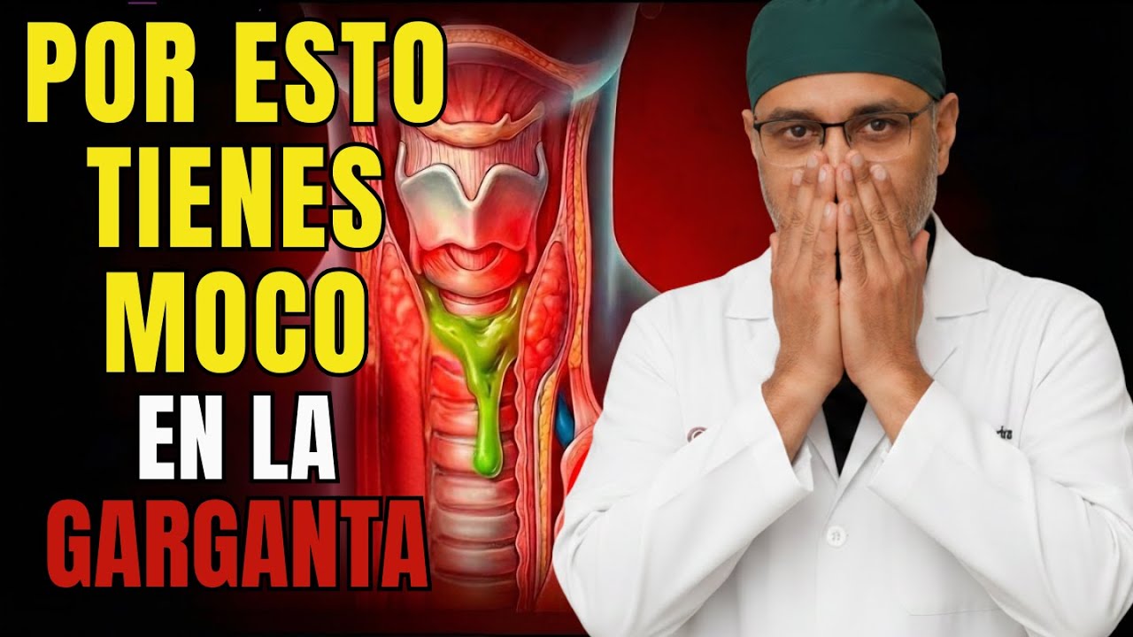¿Flema Crónica que NO Desaparece? Esta es la Causa #1 en Adultos Mayores (Solución Natural)
