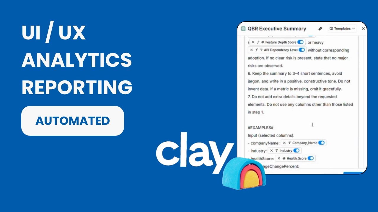 Automating QBRs with Live Product Usage Data using @GrowWithClay
