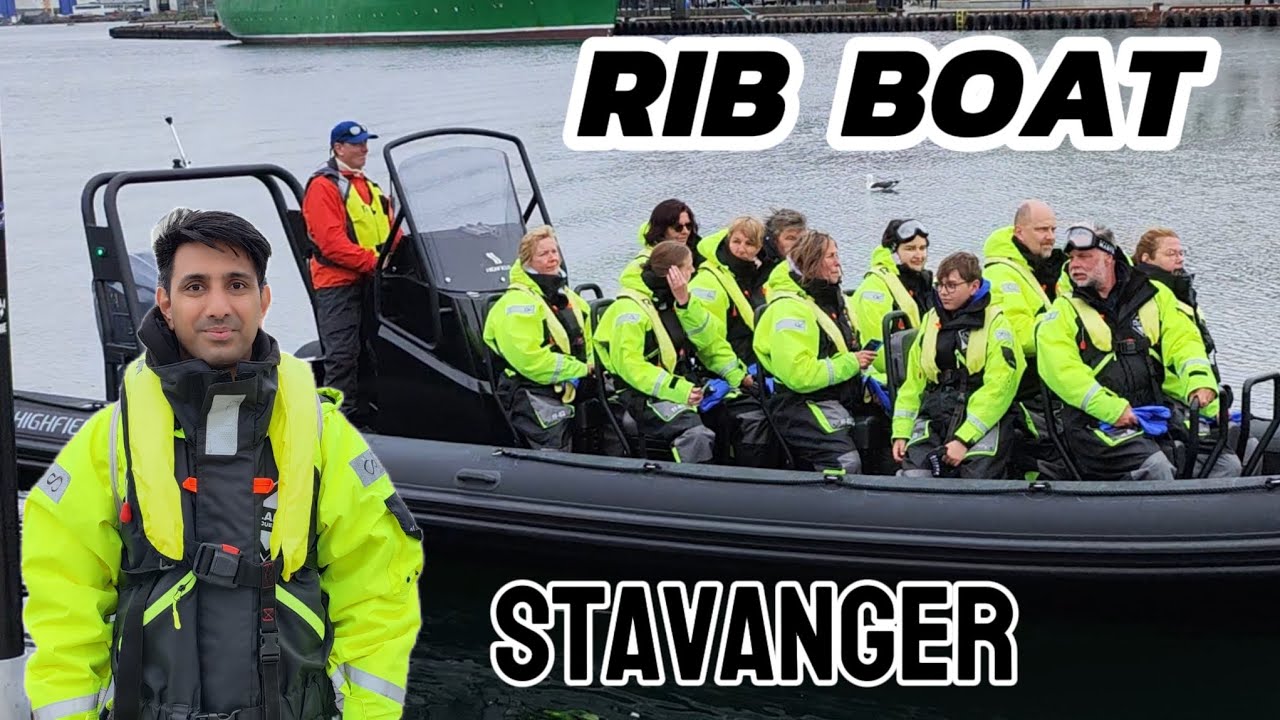 Stavanger Norway Excursion | RIB Boat Tour | Adventure Time | Norway 🇳🇴