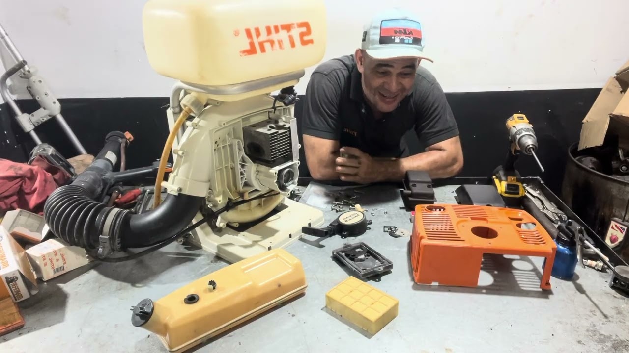 Cómo hacerle el mantenimiento a una fumigadora stihl Sr 420