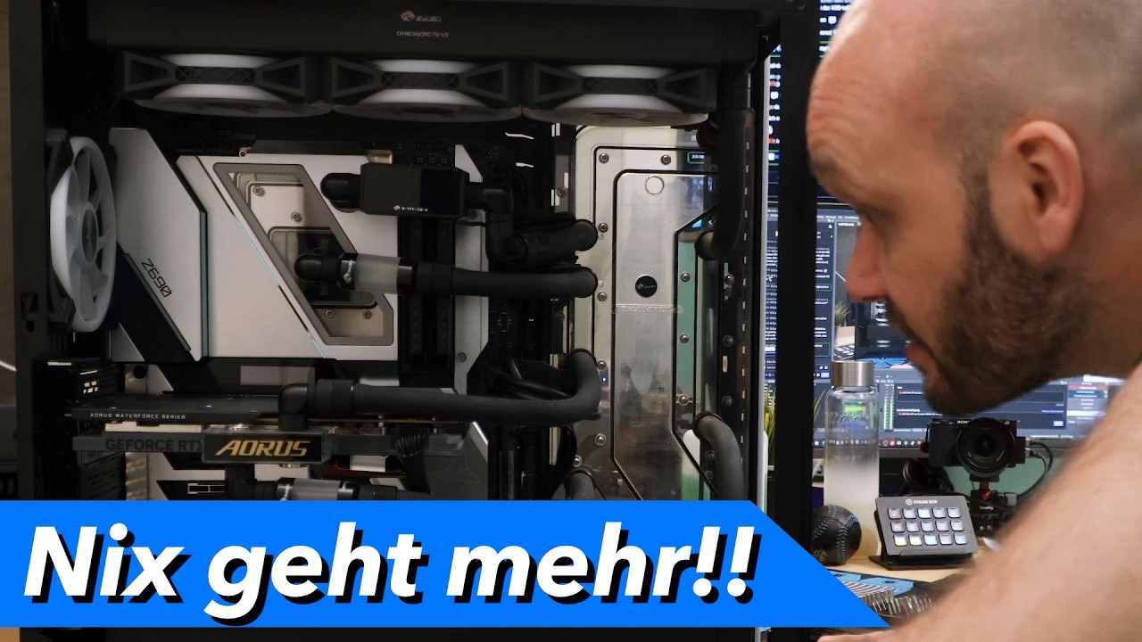 Gaming PC stirbt nach Stromausfall?! Wasserkühlung-Desaster mit RTX4080 & Z690 ASRock Aqua! 😱
