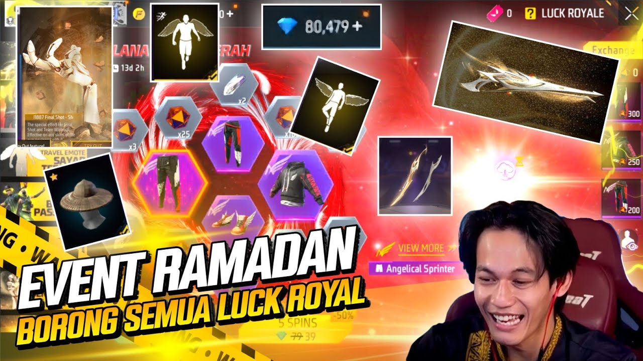 HABISIN UANG THR BUAT BORONG SEMUA EVENT DI FREE FIRE SETELAH LEBARAN