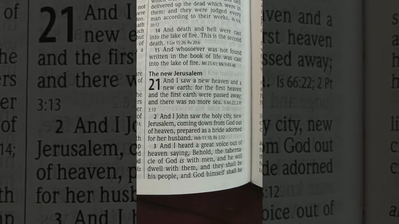 Revelation 21:1-4 KJV