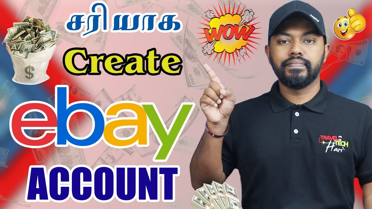 How to Create eBay Account without Suspended Tamil Earn Money 💰 eBay Travel Tech Hari