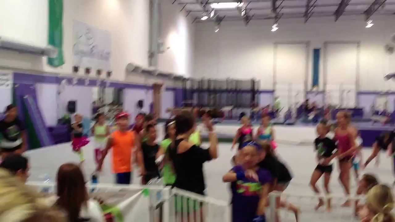 Gymnastics2013-Brad, Justin, Hailey, Melanie and Madison