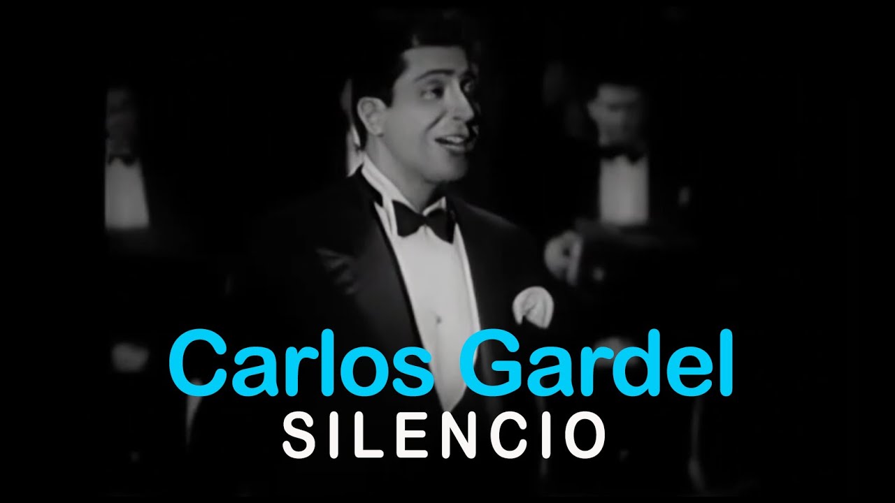 Carlos Gardel - Silencio (Video oficial) 100% RESTAURADO con IA