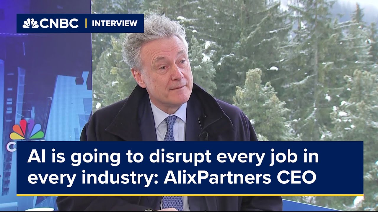 AI is going to disrupt every job in every industry in every economy, says consultancy CEO
