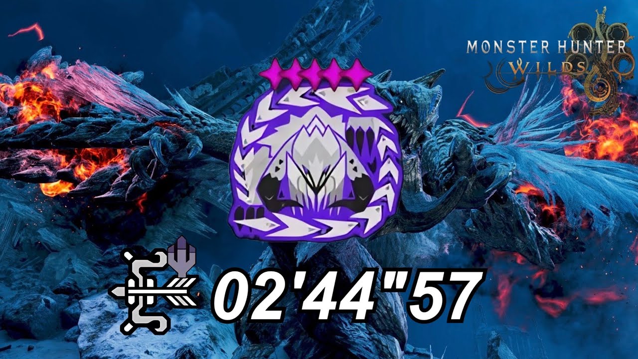 【MHWilds】★9♦5歴戦アルシュベルド 火事場弓 2'44